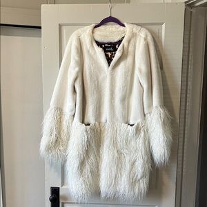 Chic White Teddy Jacket